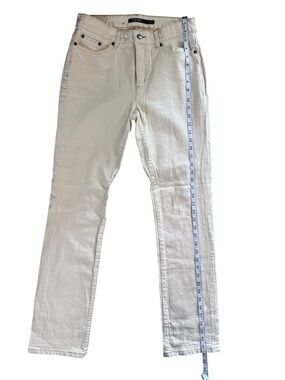 Ralph Lauren Slim Straight Jeans in Off-White